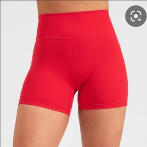 BuffBunny legacy shorts in salsa red size medium